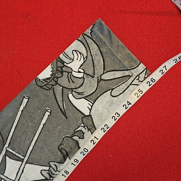 DISNEY Alice in Wonderland leggings Lrg READ BELOW SEE MEASUREMENTS women or kid - Picture 5 of 8